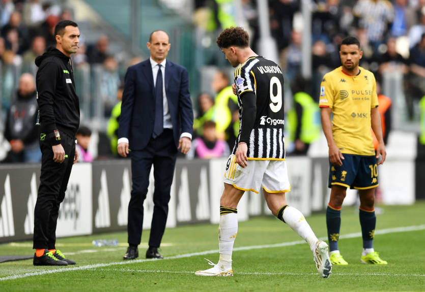 Ювентус оштрафує свого форварда за вилучення у матчі з Дженоа