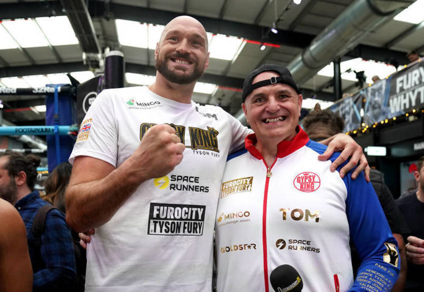 "Чудове тренування": Ф'юрі показав, як батько допомагає йому готуватися до бою з Усиком