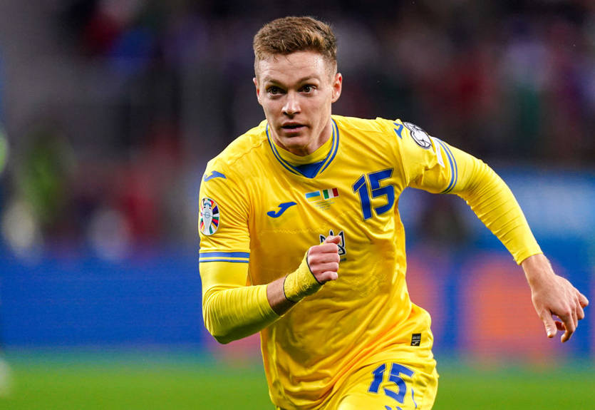 Цыганков тренировался в общей группе сборной Украины перед матчем с Исландией