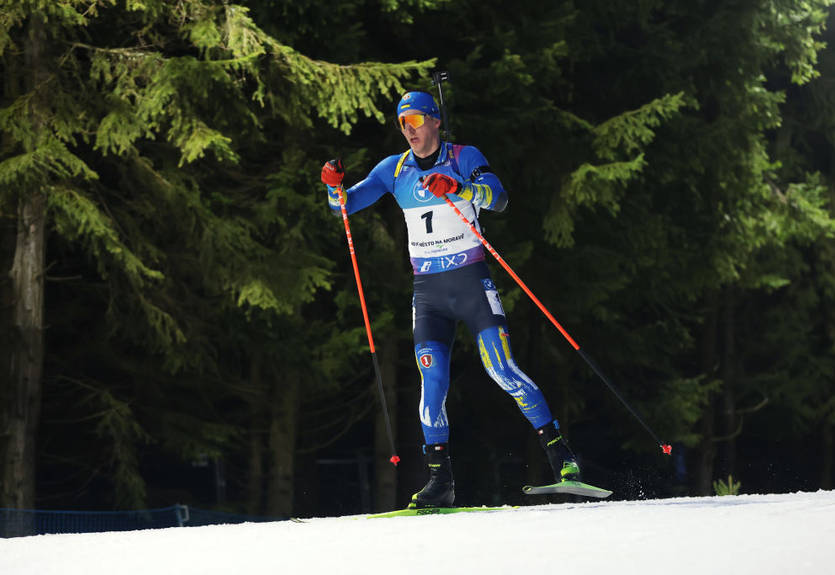 Пидручный выиграл гонку преследования на чемпионате Украины по биатлону