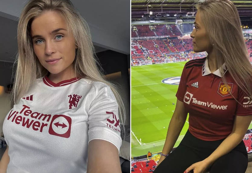 Самая сексуальная фанатка Ман Юнайтед поделилась фотографиями из своего отпуска