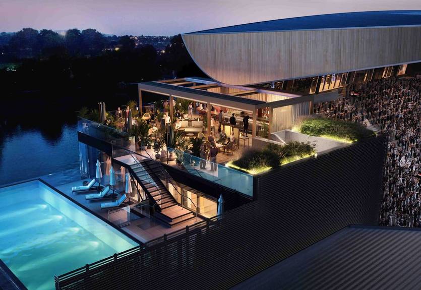 Бассейн и повара с мишленовскими звездами: Фулхэм показал, как будет выглядеть новая VIP-ложа Бассейн и повара с мишленовскими звездами: Фулхэм показал, как будет выглядеть новая VIP-ложа