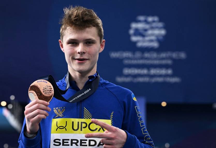 Середа - Спортсмен года 2023 по версии European Aquatics