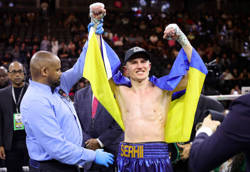 Богачук - тимчасовий чемпіон світу в першій середній вазі