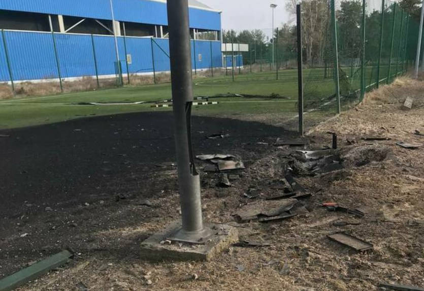 Тренировочная база Днепра пострадала в результате ночной атаки шахедами
