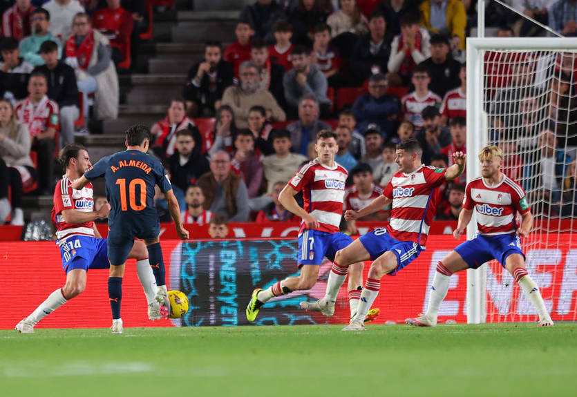 Валенсія без Яремчука мінімально обіграла Гранаду