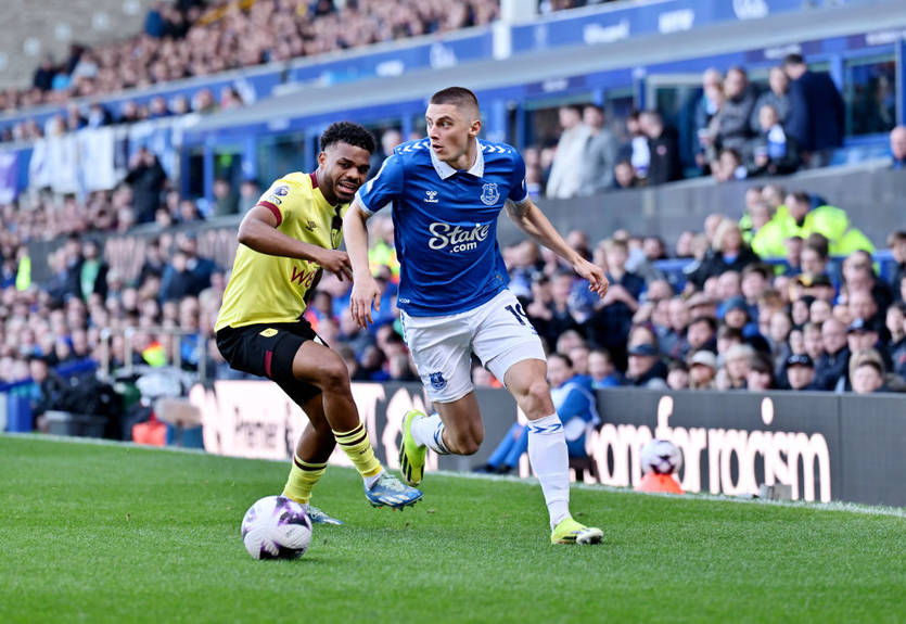 Миколенко - один з найкращих гравців Евертона в матчі з Бернлі