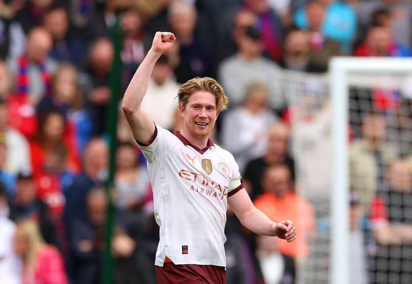 Гвардиола отреагировал на историческое достижение де Брюйне Гвардиола отреагировал на историческое достижение де Брюйне