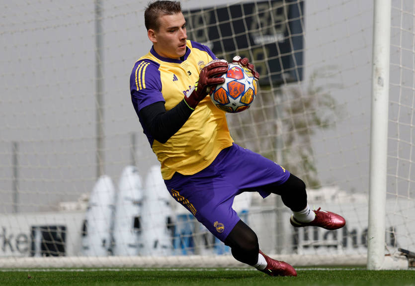 Лунін - у старті на матч проти Ман Сіті Лунін - у старті на матч проти Ман Сіті