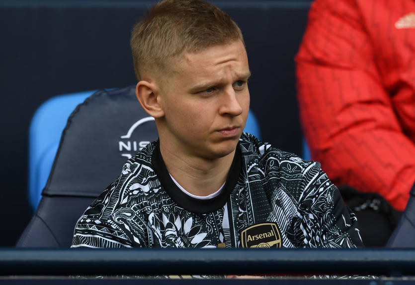 Зинченко - в запасе на игру против Баварии