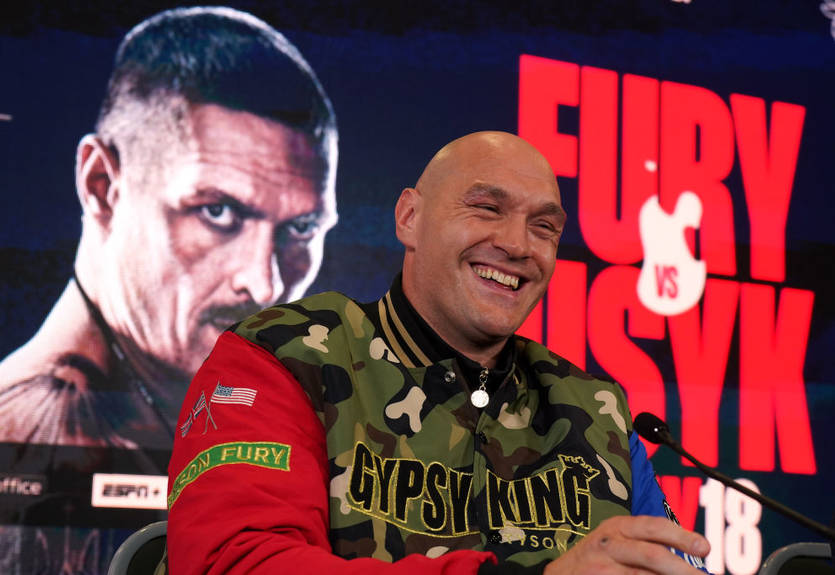 Фьюри назвал свое "секретное оружие" в лагере перед боем с Усиком