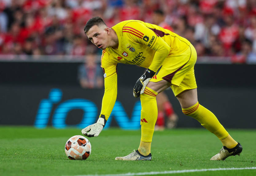 "Знаем цель и идем к ней": Трубин - о победе Бенфики над Марселем в матче Лиги Европы