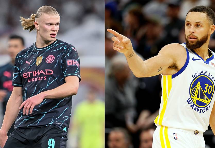 "Удачи в концовке сезона": звезды Манчестер Сити и Голден Стэйт обменялись подарками