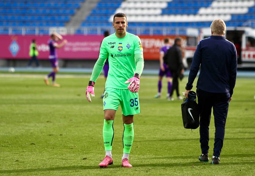 Голкіпер Динамо пропустить матч УПЛ проти Олександрії