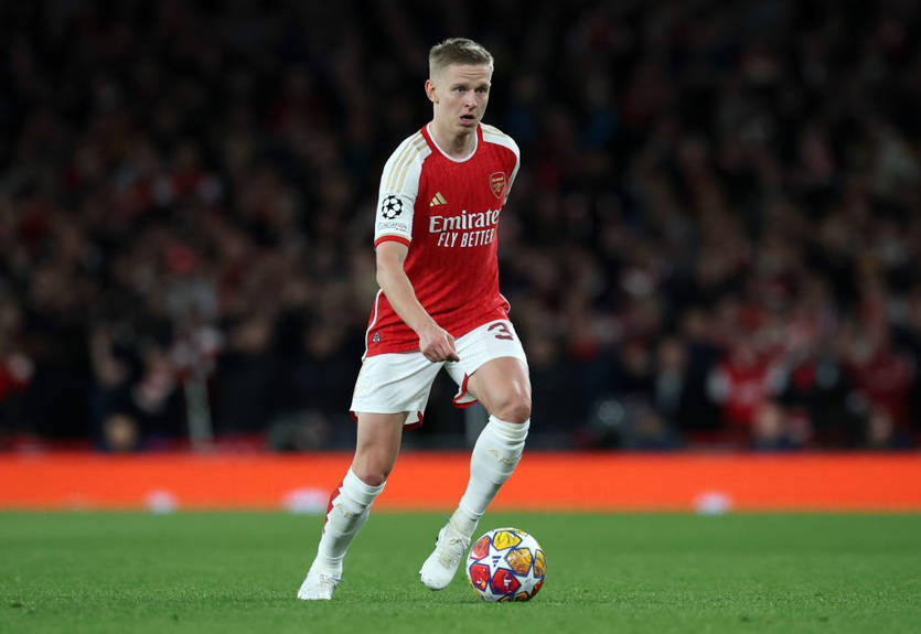 Артета назвав головну навичку Зінченка