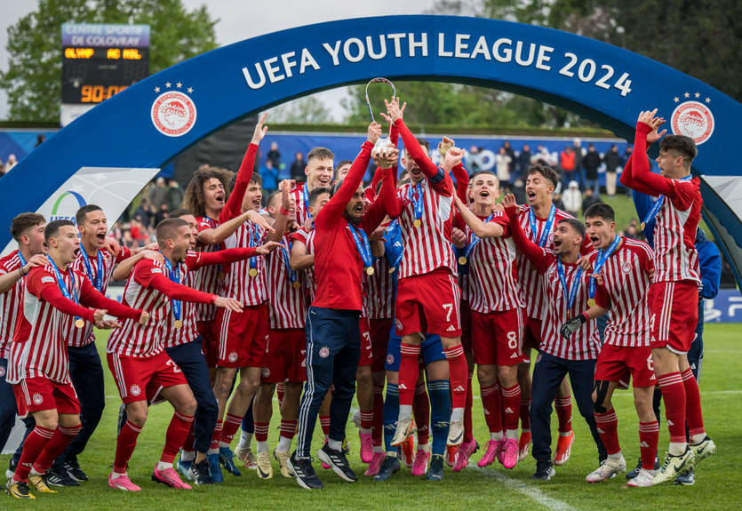 Олимпиакос - победитель Юношеской лиги УЕФА