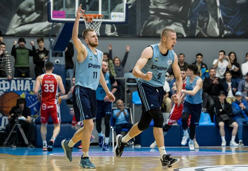 Днепр - чемпион Украины по баскетболу