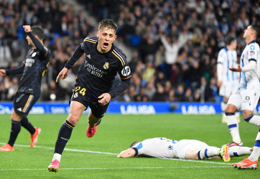 Реал без Лунина одержал в гостях минимальную победу над Реал Сосьедадом Реал без Лунина одержал в гостях минимальную победу над Реал Сосьедадом