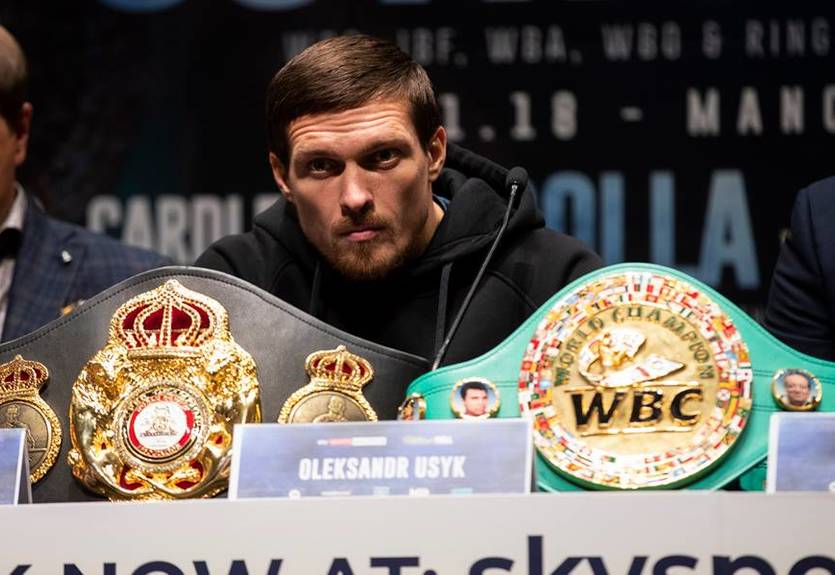 Усик – о Тайсоне Фьюри: Он вообще безумец