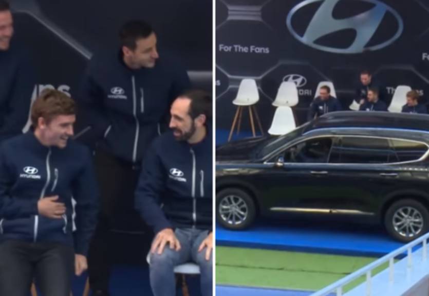 Талант Атлетико довел до истерики партнеров своим вождением авто по полю