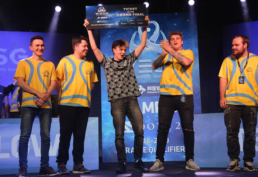 Team Ukraine Yellow выиграла украинскую квалификацию на WESG 2018