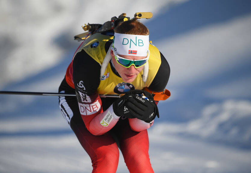 Биатлон: Пидручный попал в топ-20 масс-старта, Бе снова победил Биатлон: Пидручный попал в топ-20 масс-старта, Бе снова победил