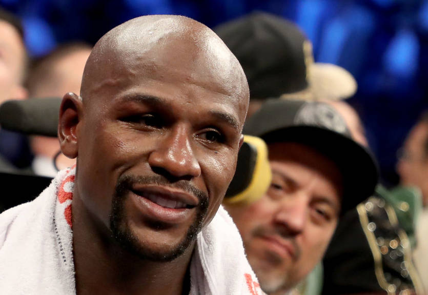 Мейвезеру хватило двух минут для победы над Насукавой