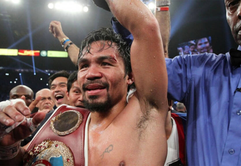 Пакьяо потроллил Мейвезера за бой с Насукавой