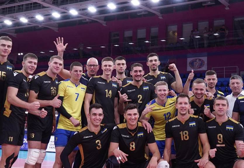 Мужская сборная Украины по волейболу впервые с 2005 года вышла на ЧЕ