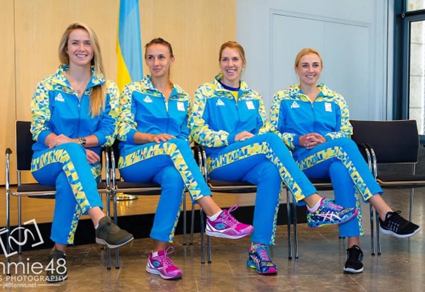 Сборная Украины сыграет сильнейшим составом в Кубке Федерации