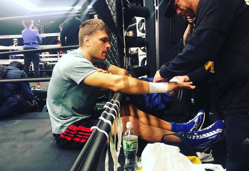 Деревянченко приступил к подготовке к своему следующему бою