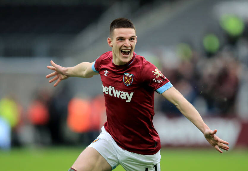 Райс вместе с болельщиками в пабе отметил победу Вест Хэма над Арсеналом