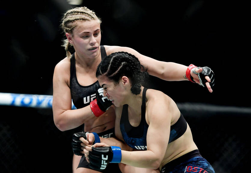 Ванзант выиграла битву двух самых сексуальных спортсменок UFC