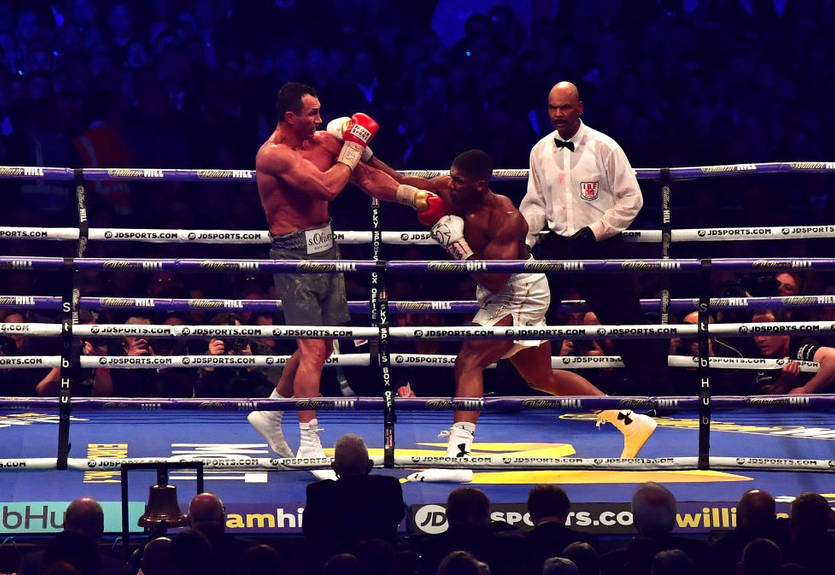 Джошуа: Кличко научил меня, что быть чемпионом в ринге и вне его - разные вещи Джошуа: Кличко научил меня, что быть чемпионом в ринге и вне его - разные вещи