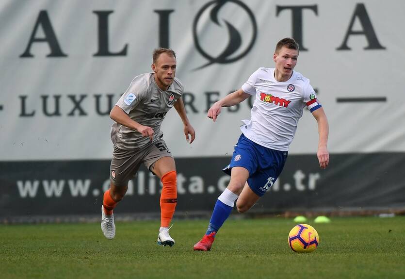 Шахтер - Хайдук 1:4 видео голов и обзор матча