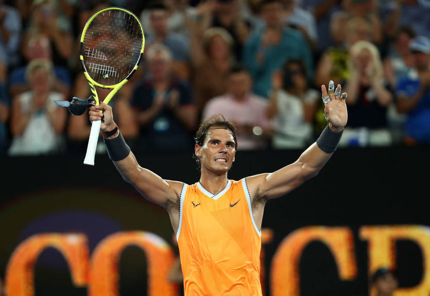 Шикарный форхенд по линии от Надаля стал лучшим моментом полуфинала Australian Open