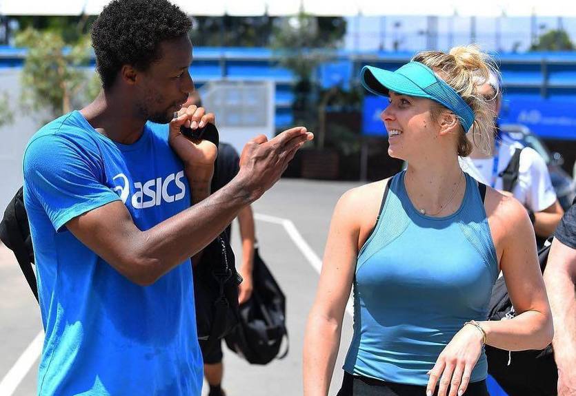 Свитолина с Монфисом будут жертвовать по 100 долларов за каждый эйс