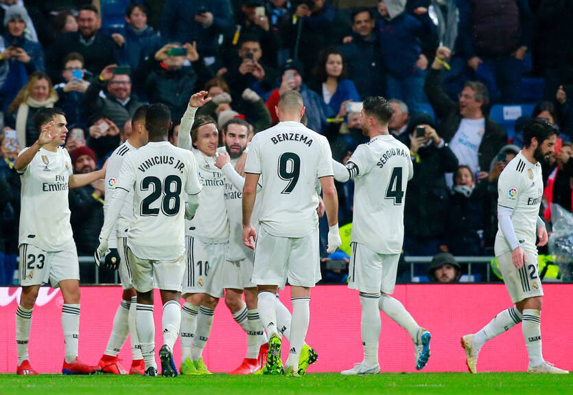 Игроки Реала отпраздновали победу над Эспаньолом в лучшем ресторане Мадрида