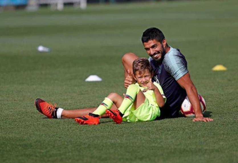 Суарес пропустил эпичный гол от сына