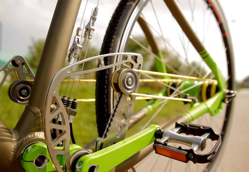 Stringbike: венгерский велосипед со струнами вместо цепи