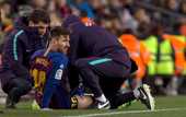 Месси получил травму перед игрой с Реалом