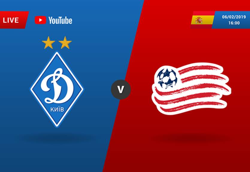 Динамо - Нью-Инглэнд Революшн: видео онлайн трансляция матча