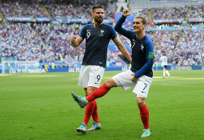 Эллардайс исполнил на радио коронный танец Гризманна Эллардайс исполнил на радио коронный танец Гризманна