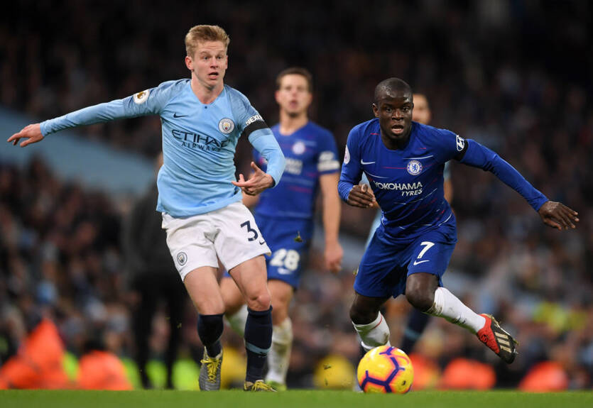 Ман Сити выиграл все поединки Премьер-лиги, в которых на поле выходил Зинченко