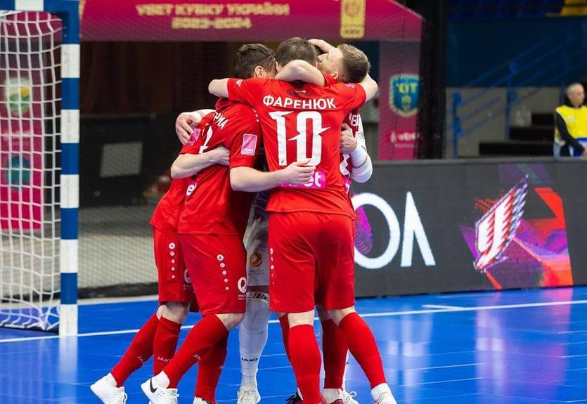 Ураган - победитель Кубка Украины по футзалу