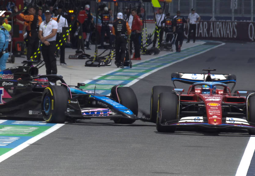 Окон - про зіткнення з Леклером: Це була просто дурна помилка Окон - про зіткнення з Леклером: Це була просто дурна помилка