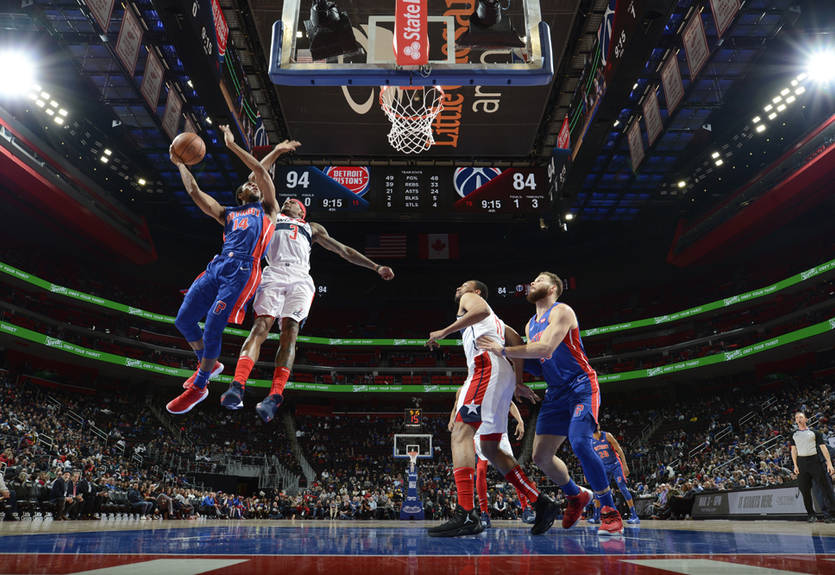 НБА: Детройт сильнее Вашингтона, Нью-Йорк уступил Кливленду