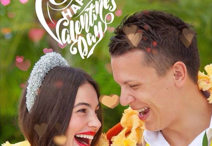 Самые романтичные пары украинского футбола