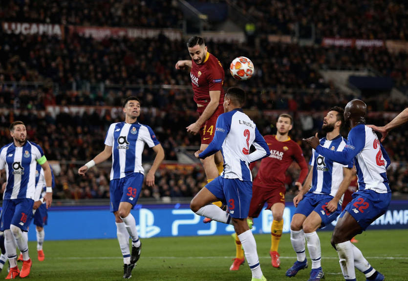 Дубль Заниоло принес Роме победу над Порту в Лиге чемпионов