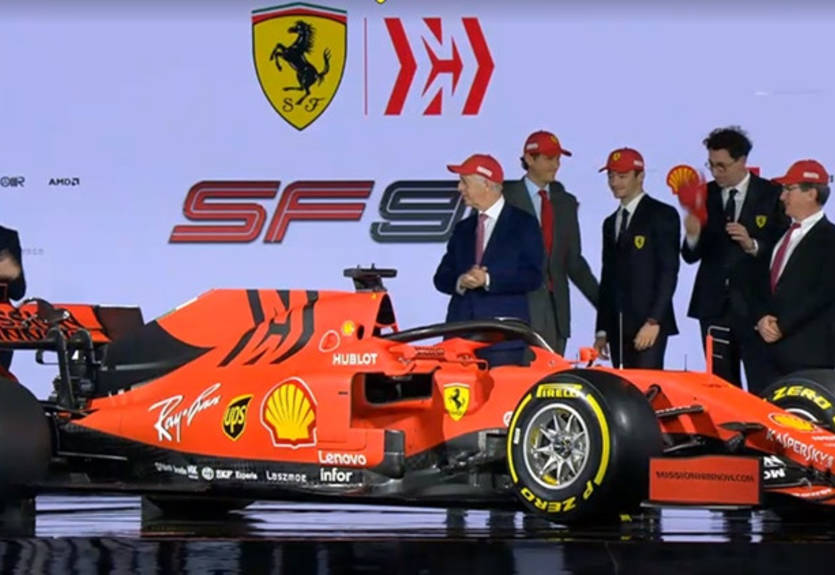 Феррари представила болид SF90 на сезон-2019